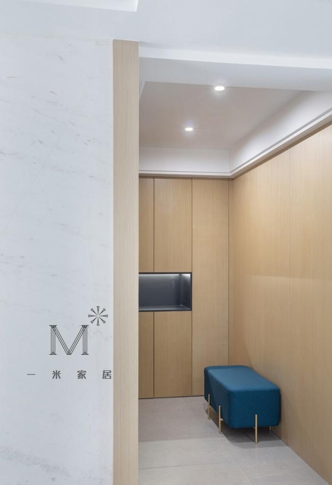 平层丨【一米家居】纯净苍穹，简而纯粹の家-6