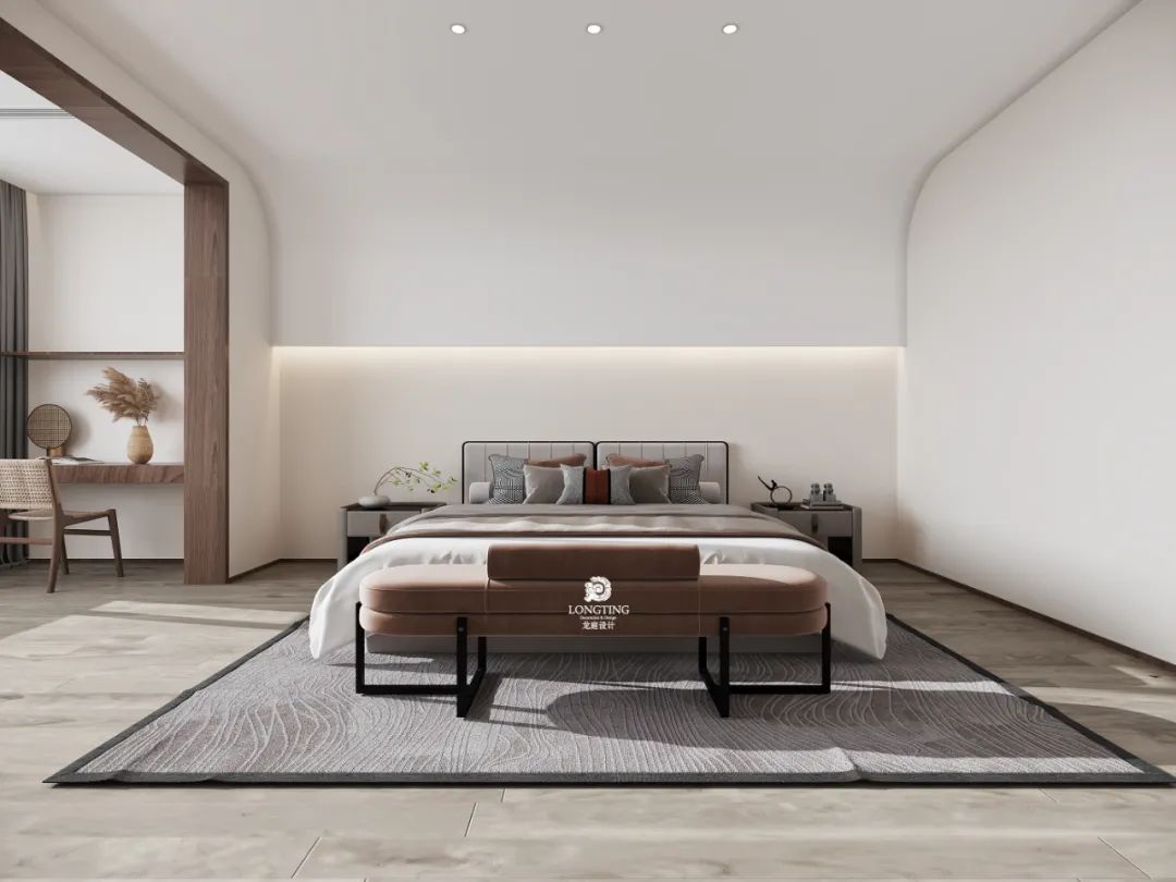 天玺 436 方新中式风格设计丨中国湖州丨龙庭设计-12