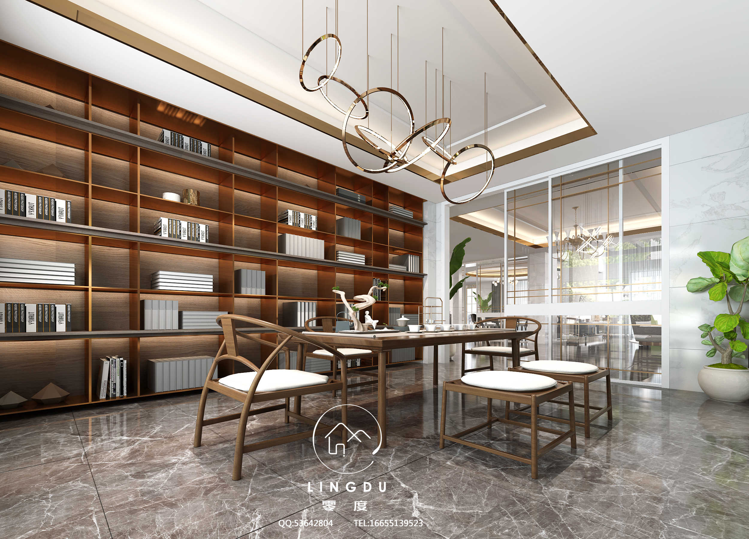 现代轻奢大别墅的零度视觉设计-7