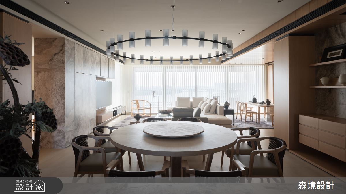 森境+王俊宏设计86坪新中式风案例-21