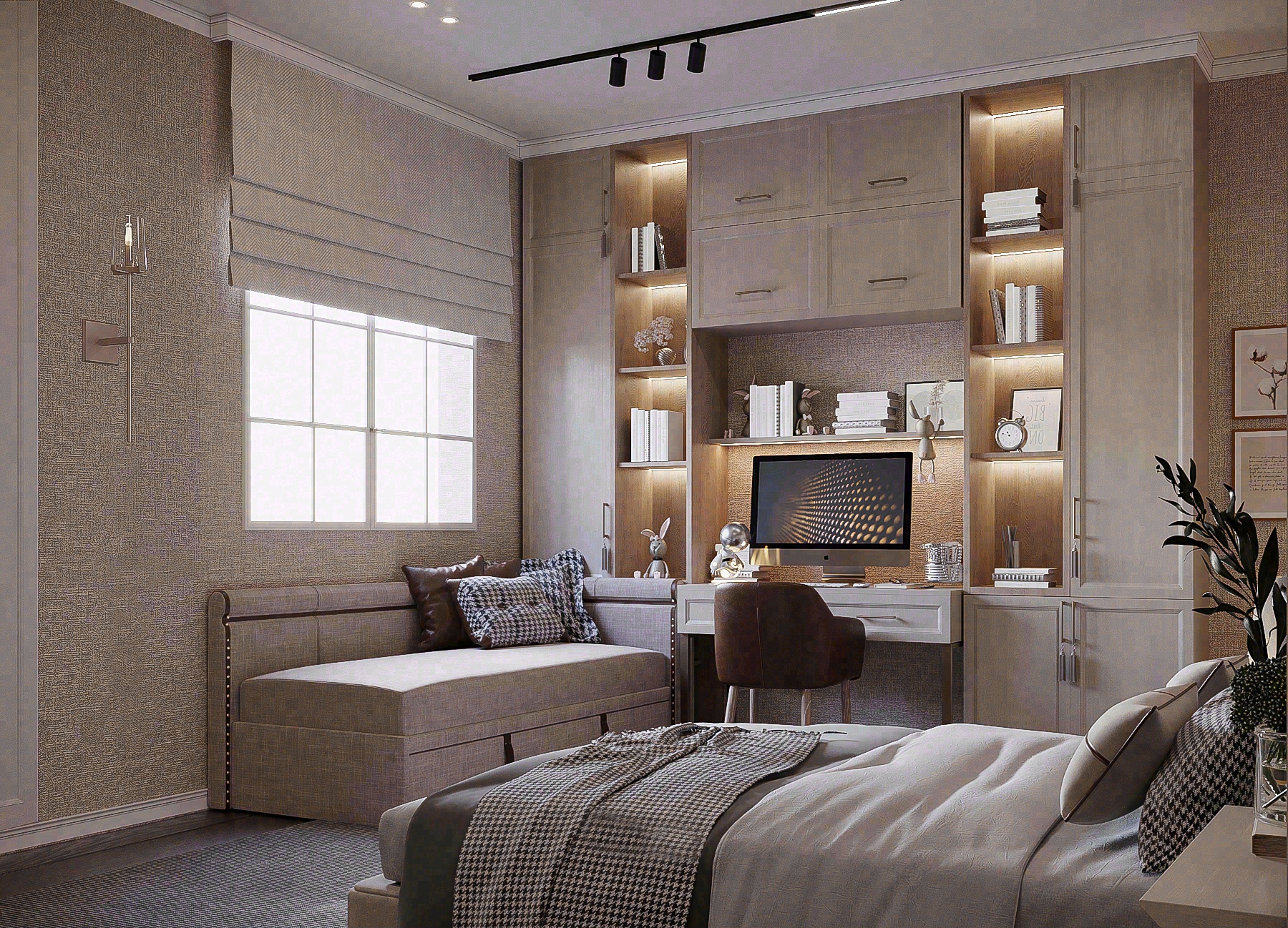 经典男孩卧室设计-7