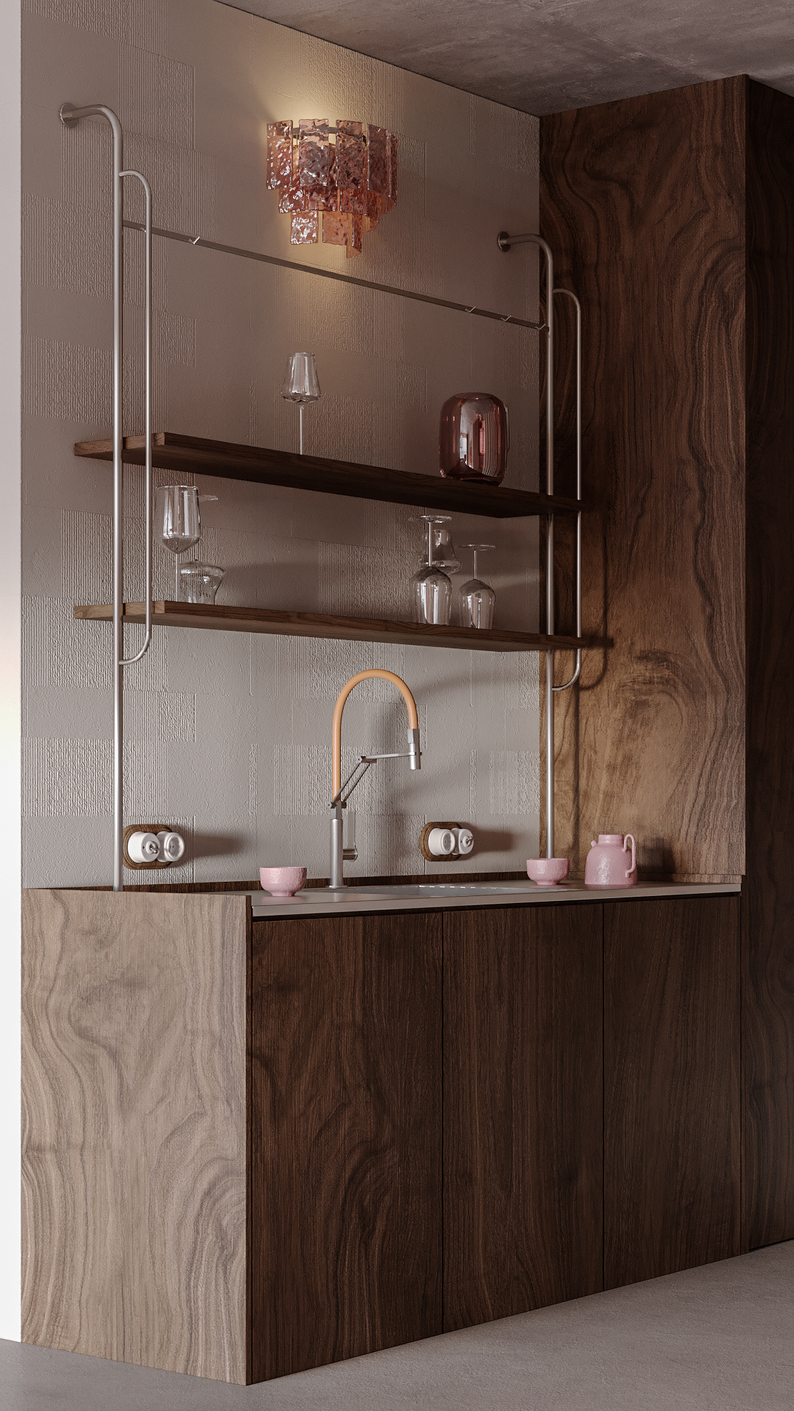 34㎡一室户粉色调温馨公寓丨Oli Moskalets-32