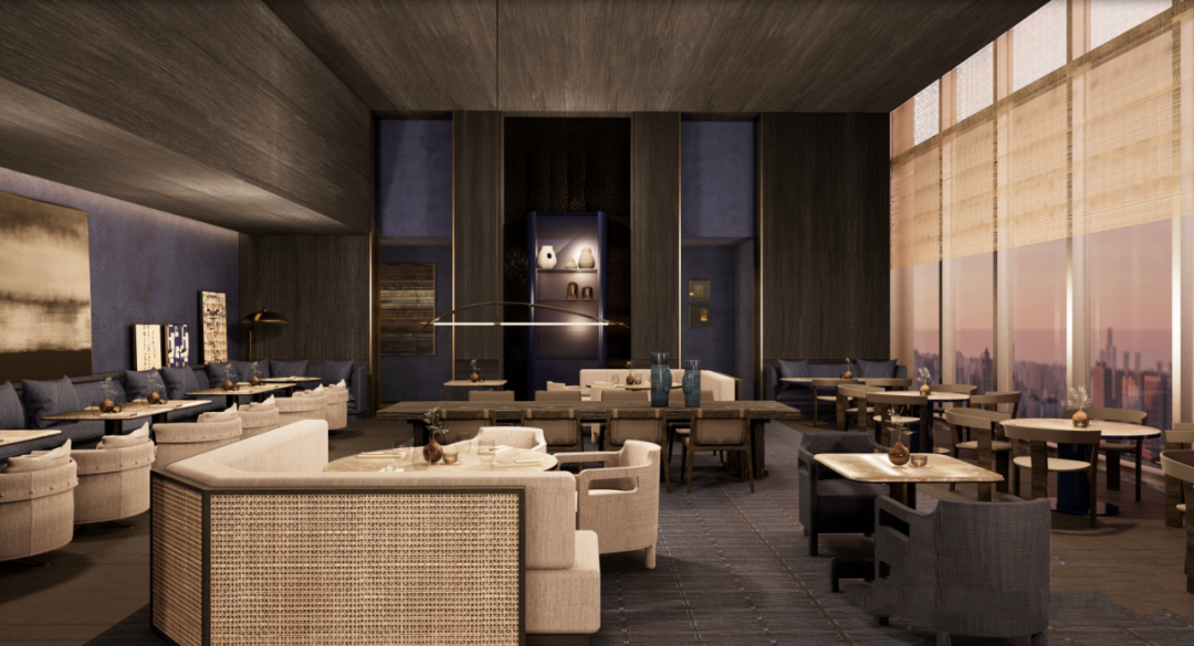 西安「云端」华尔道夫酒店丨中国西安丨Yabu Pushelberg,SCDA曾仕乾-42