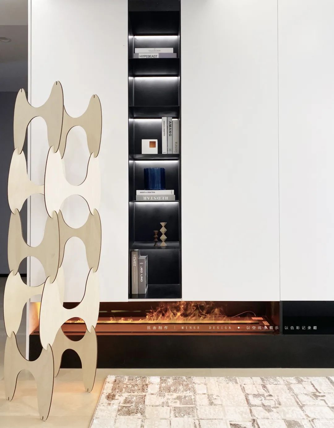 福州金辉溪溪里住宅空间 | 简约色彩与质感生活的融合-27