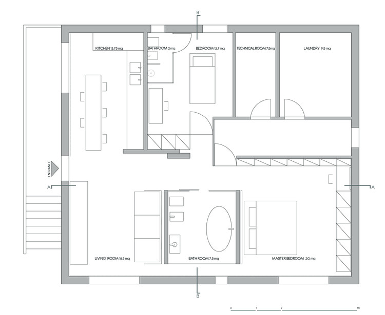 八十年老屋变身为多功能生活空间-12