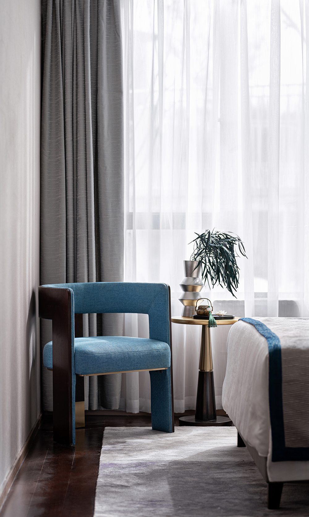 蓝光·雍锦湾中式雅奢样板房，演绎现代东方美学-48