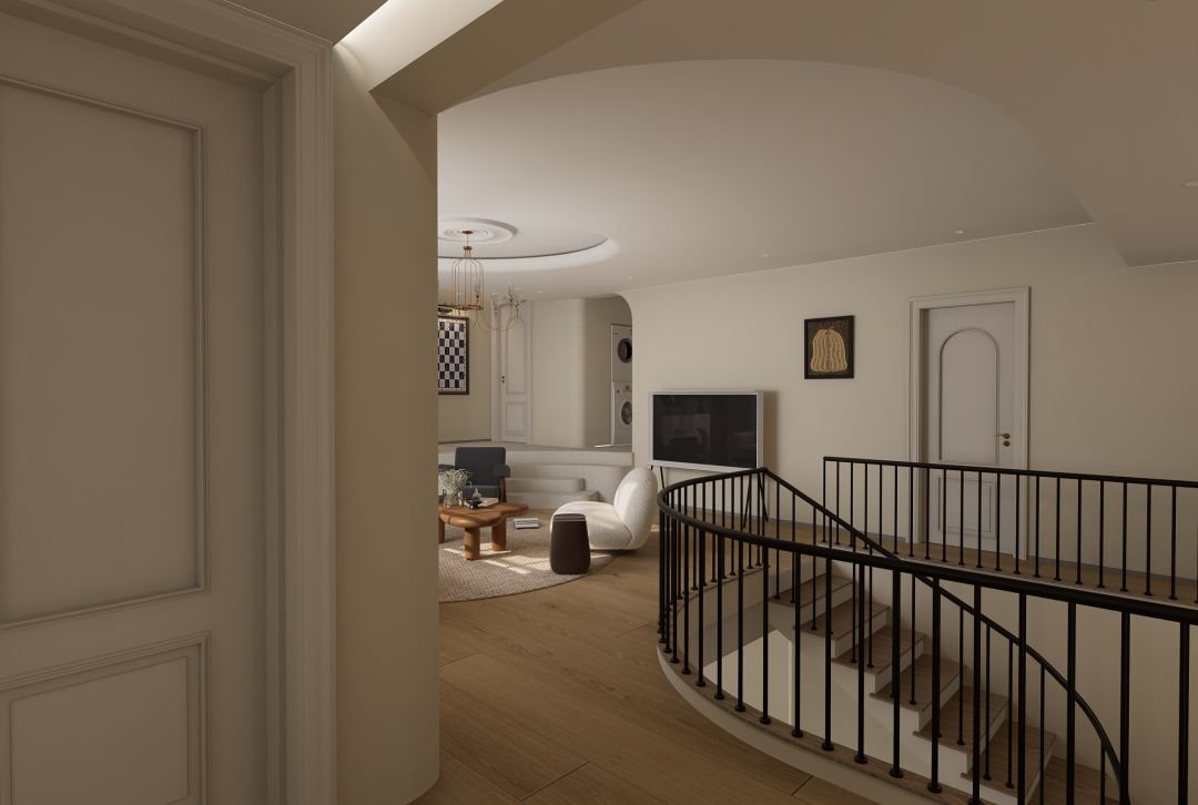 东莞万科城市高尔夫花园轻法 · 中古风设计丨中国东莞丨DP 设计-32