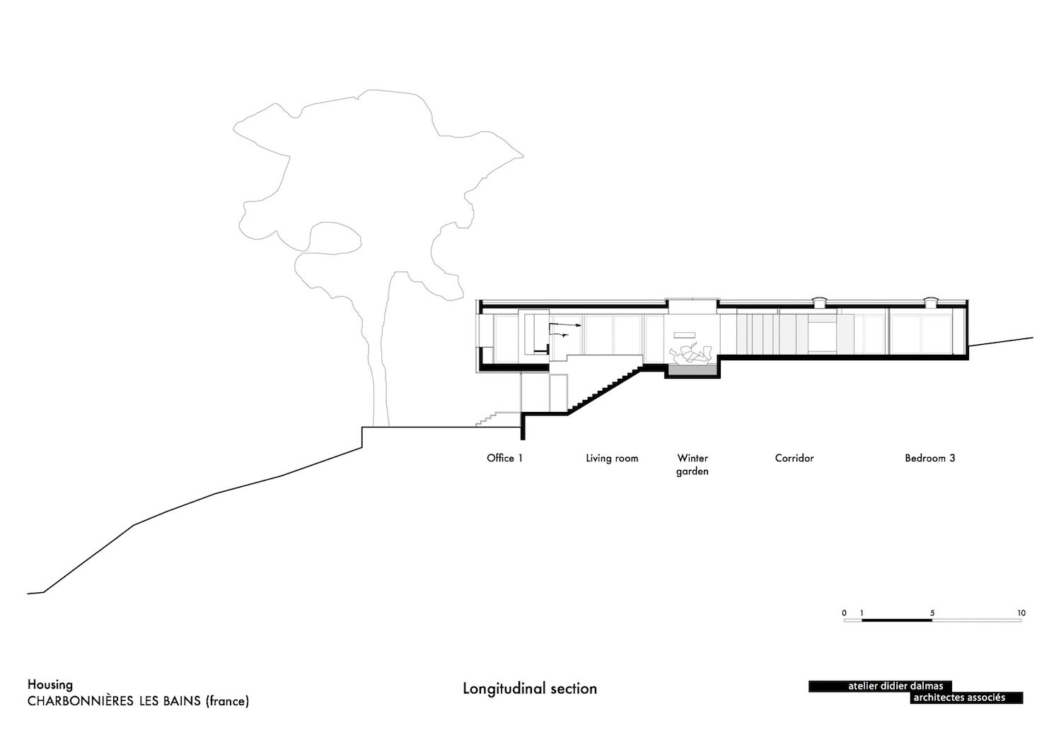 法国 Charbonnières les Bains 自然光住宅-26