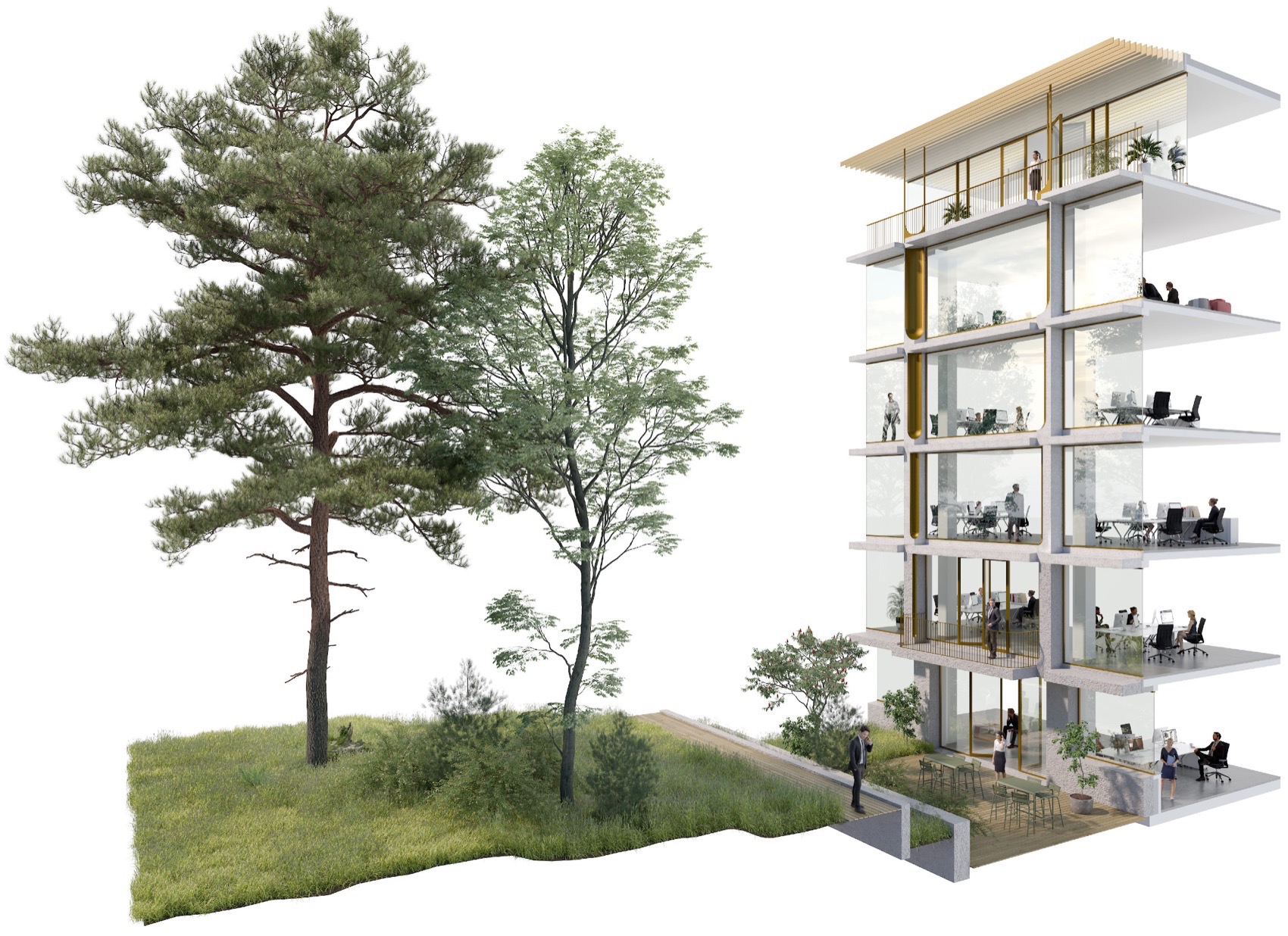 PI59 办公楼丨荷兰阿姆斯特丹丨V8 Architects-37