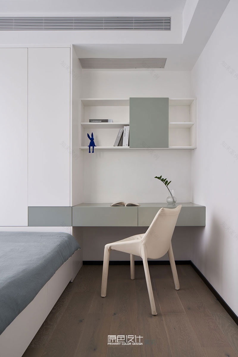 几何极简之美 · 福建福州跃层精装房住宅设计丨中国福州丨原色设计-73