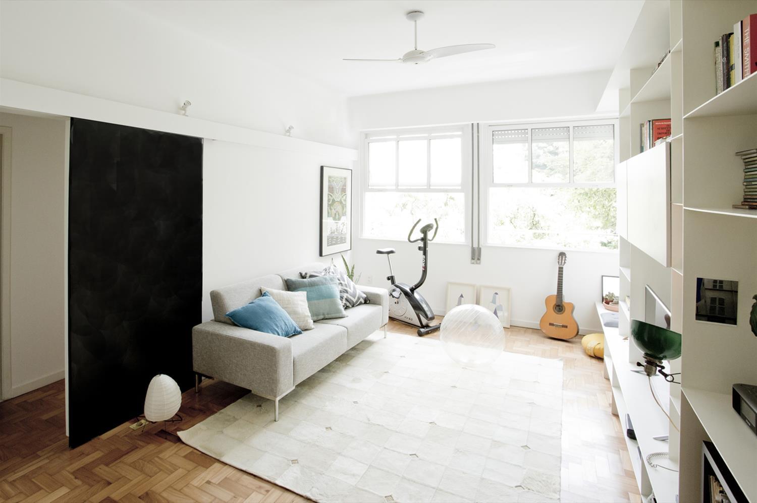 里约热内卢 Humaitá公寓 | 轻盈与温馨的完美结合-2