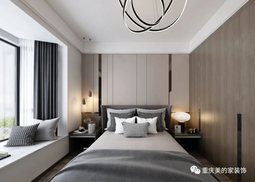 现代摩登家居,演绎高级灰与爱马仕橙的时尚碰撞-60