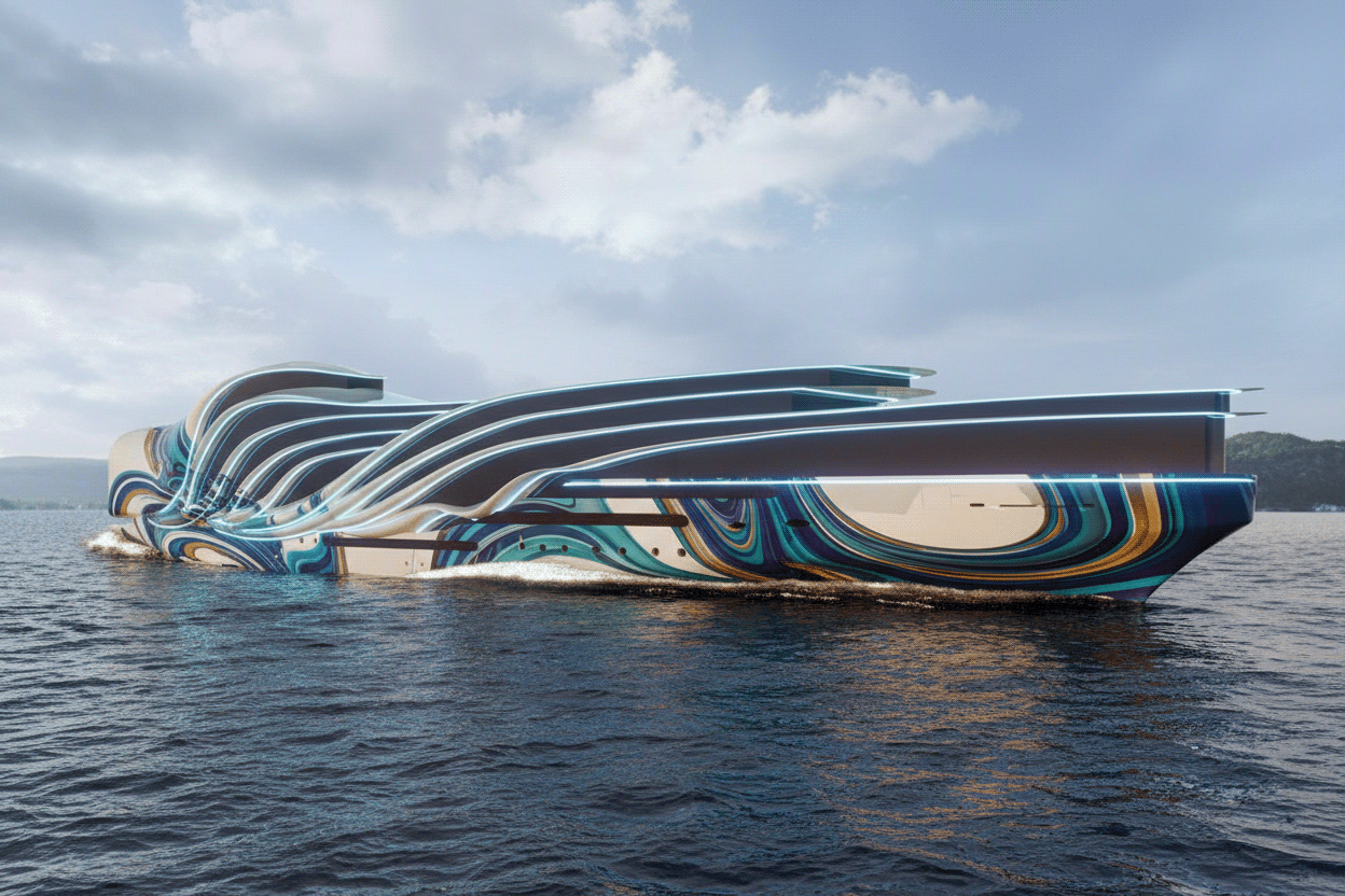 Residential Mega Yacht – Graduation Project-57