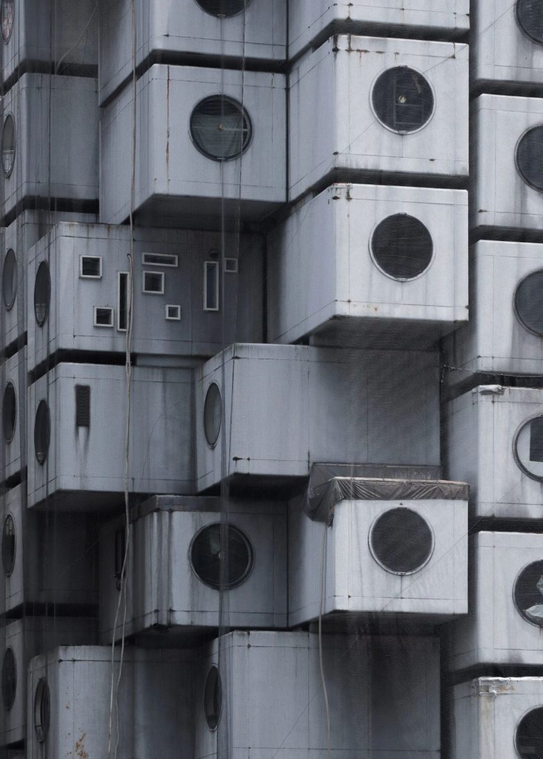 中银舱体大厦（Nakagin Capsule Tower）丨日本东京丨黑川纪章（Kišo Kurokawa）-13