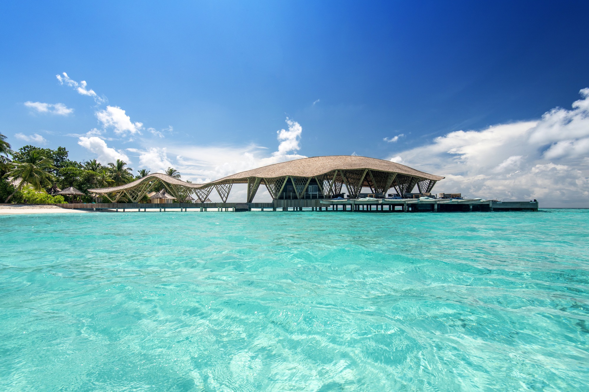 水上竹餐厅丨马尔代夫丨Atelier Nomadic-21