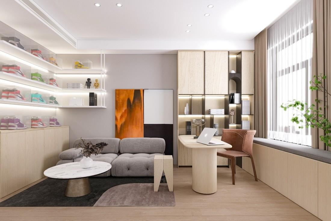 暖色调浪漫家居,细节中展现艺术气息-16