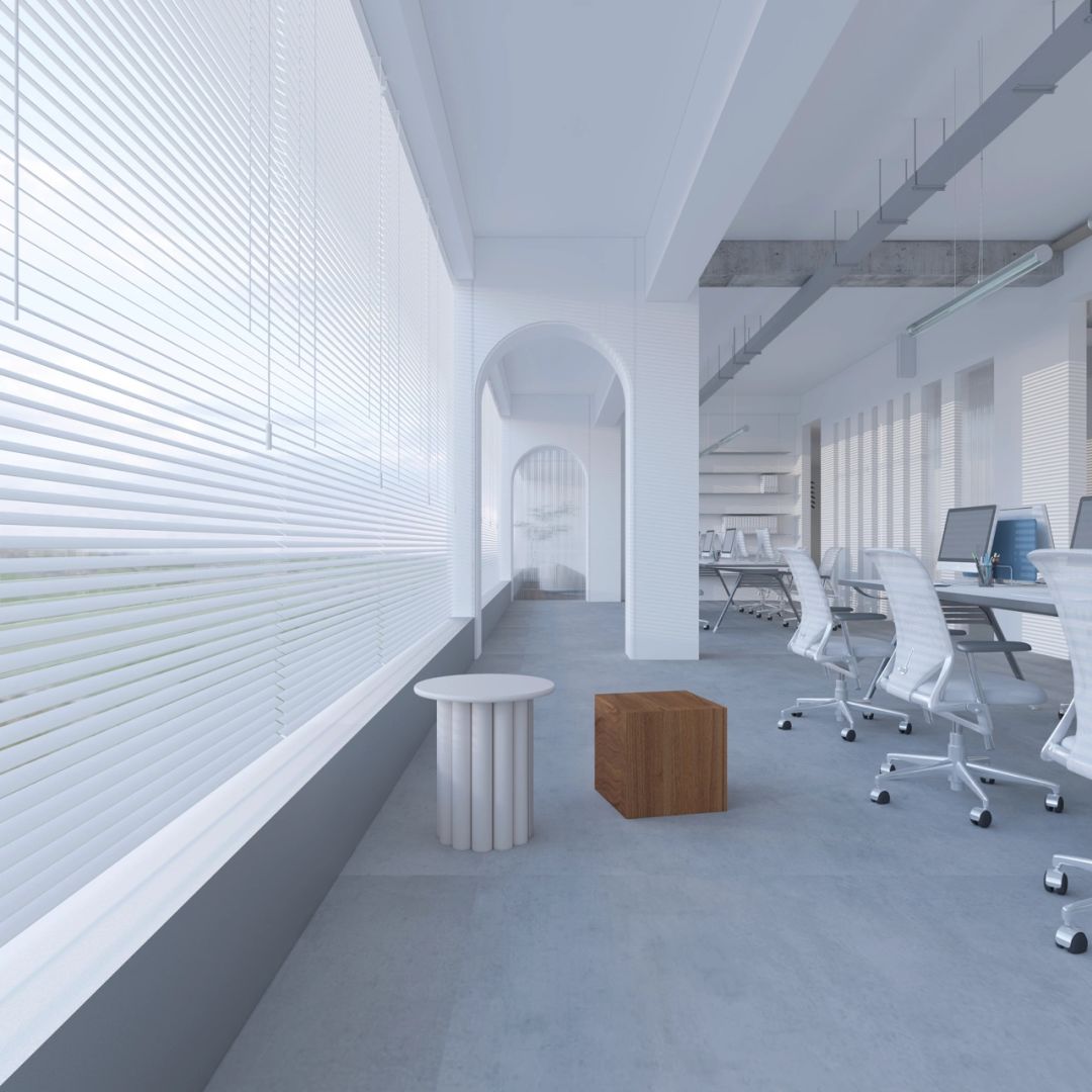 服装公司办公室设计-2