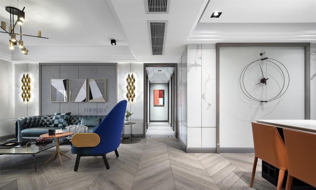 卓越浅水湾 132㎡现代轻奢家居设计,功能与美学的完美融合-49