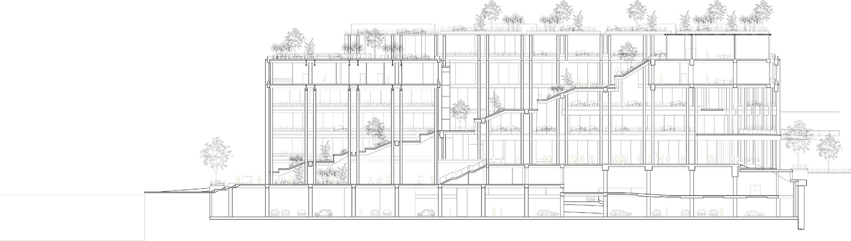 Oasis Terraces社区中心和医院，新加坡 / Serie Architects + Multiply Architects-43