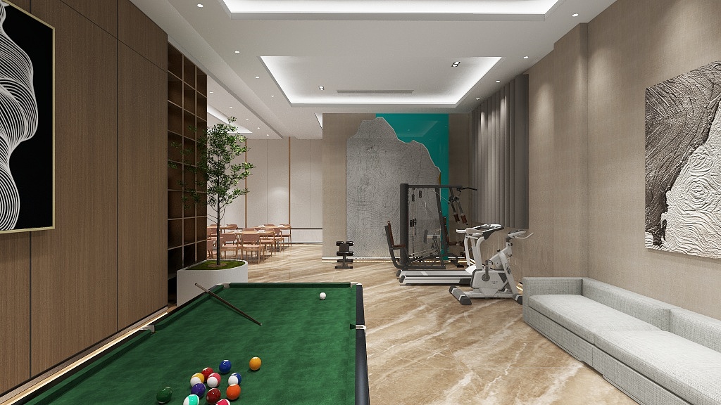 这几天做的几组商业空间效果图-0