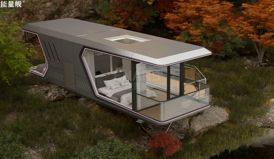可移动太空舱民宿能量舰海外传播策略-33