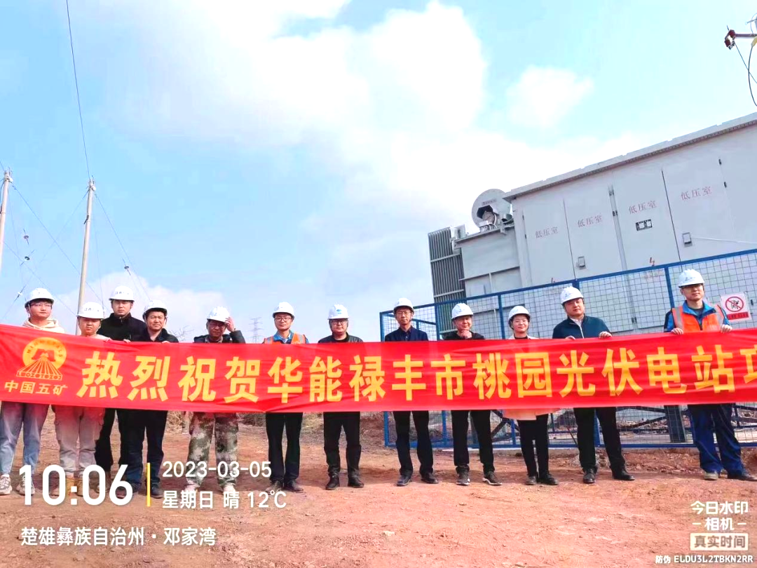 上海宝冶承建的禄丰市桃园220MW光伏电站项目成功并网-24