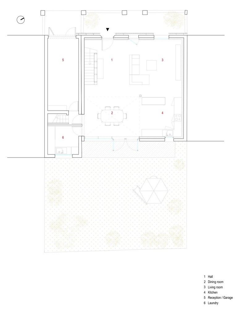 南特镇“拼图之家” | 木质网格表皮构建多维空间-16