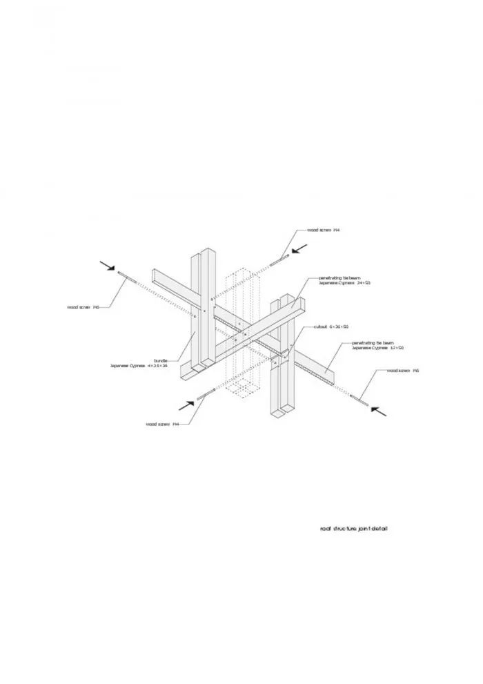 创新木材结构 · 射箭馆与拳击俱乐部丨日本东京丨FT Architects-45