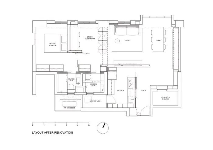 新加坡温柔居所丨nitton architects-9