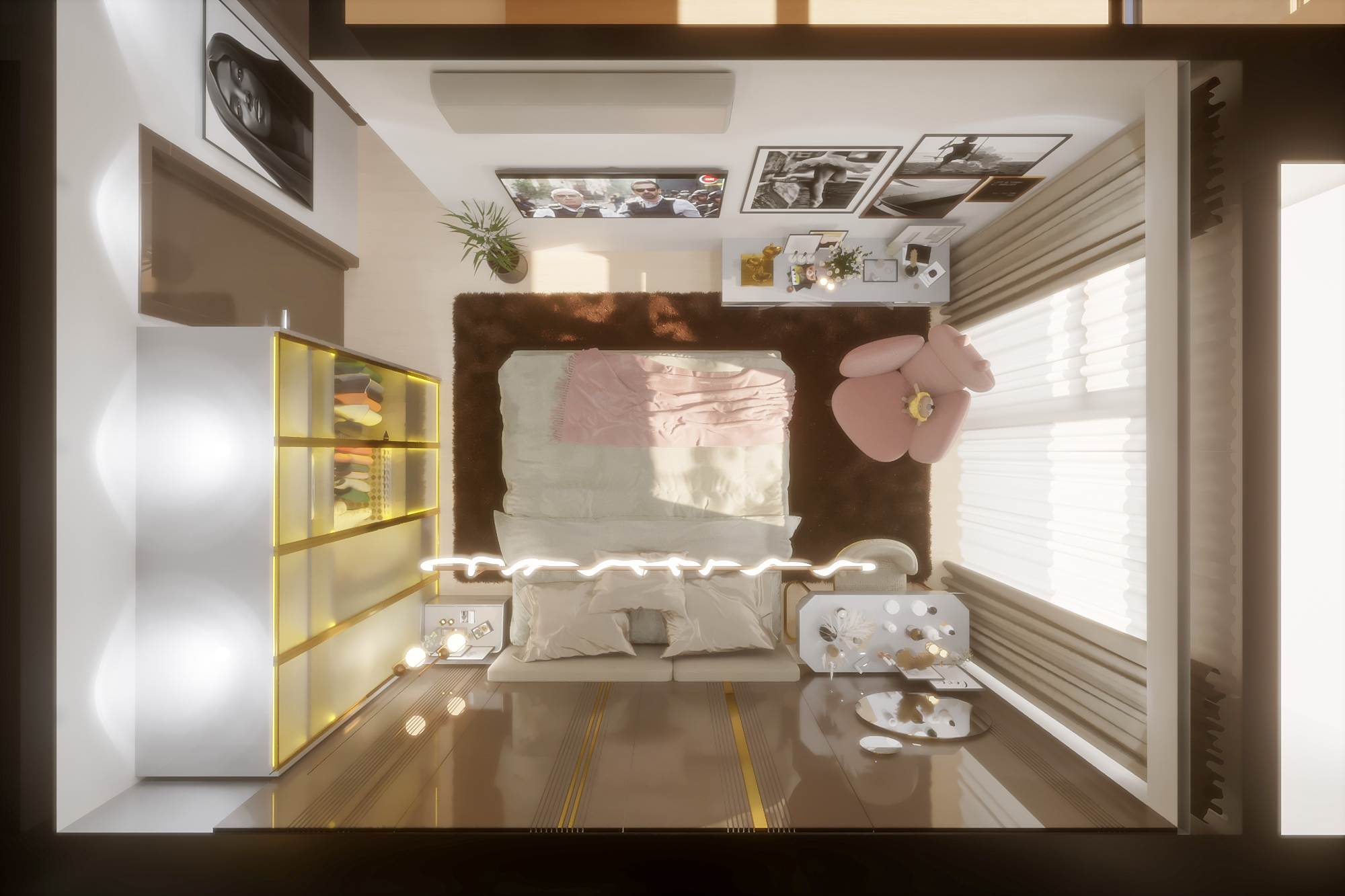 Modern Girl Bed Room 2021-12