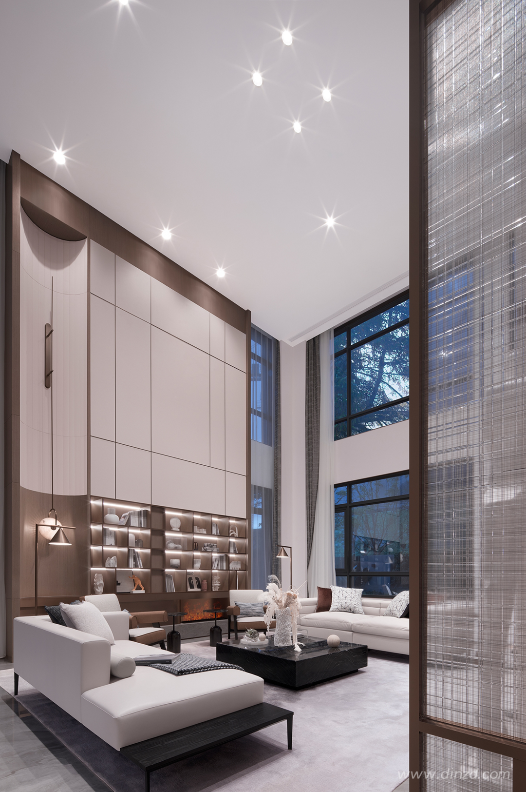 南宁荣和·澜山府别墅丨中国南宁丨朗联设计,IN SPACE空格-32