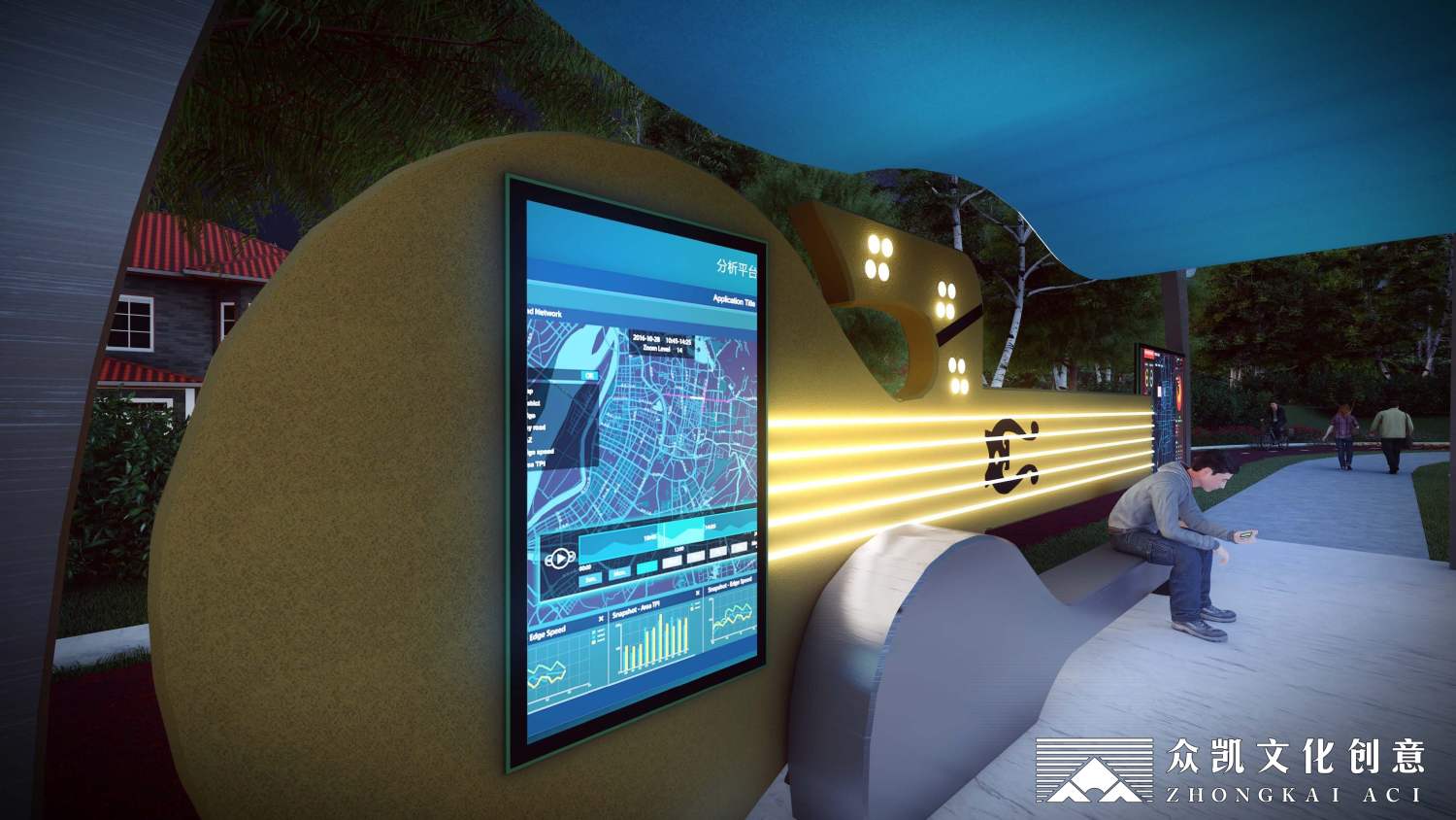 公交站台改造提升丨中国阜阳丨众凯文化创意-9