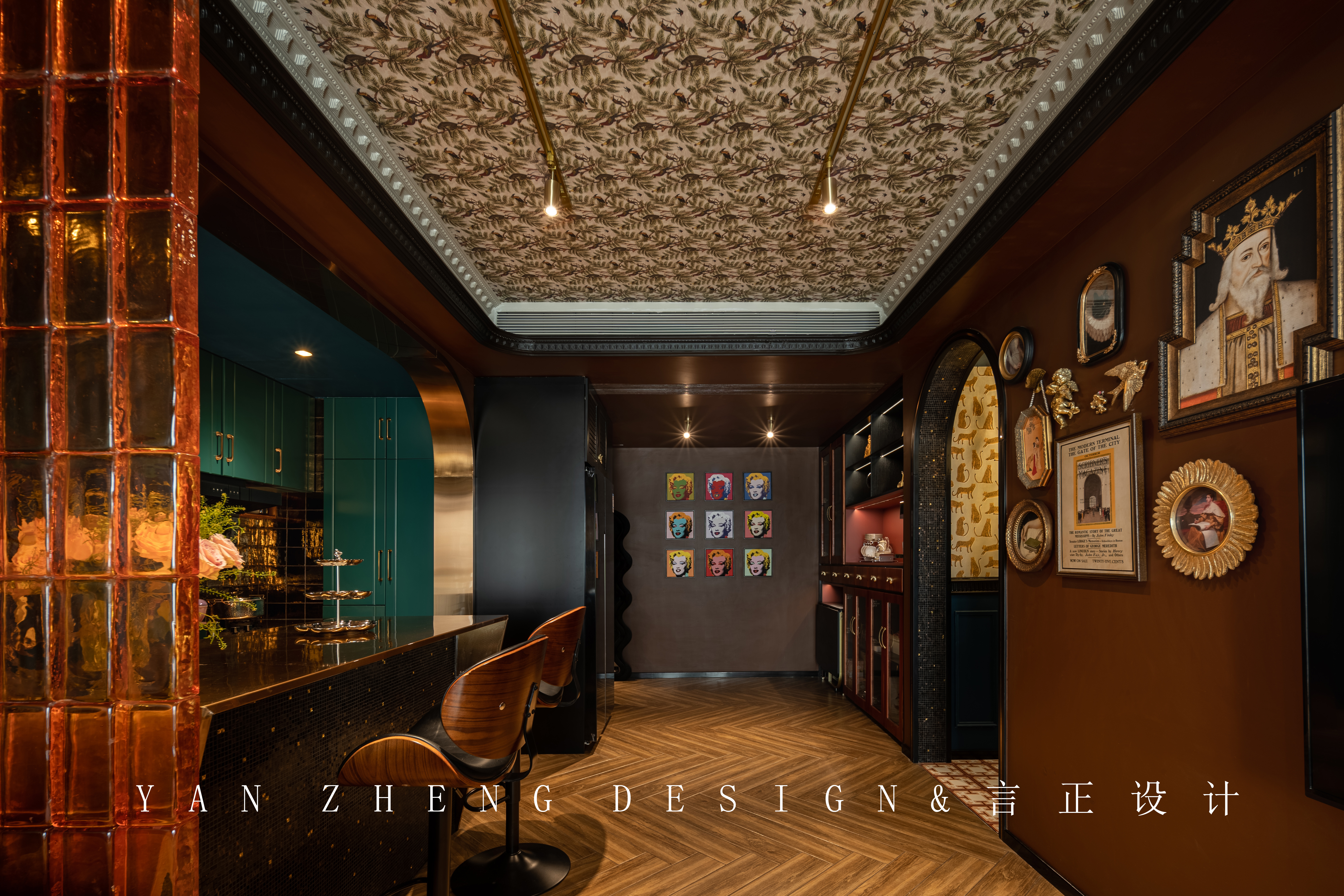 海派复古风室内设计丨中国重庆丨重庆独立设计师-9