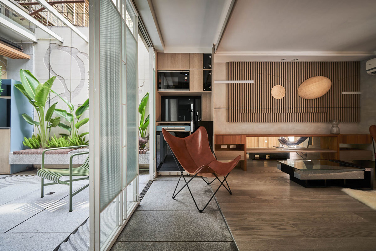 延伸盎然綠意，打理像在公園裡工作般的辦公風景：「亞圖設計」想居二弄 — Hey!Cheese-17