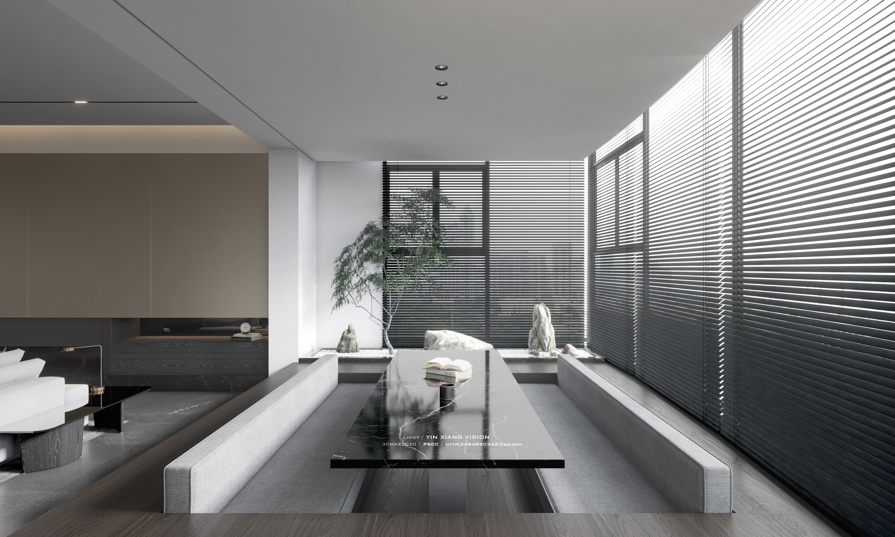 两套现代住宅表现-8