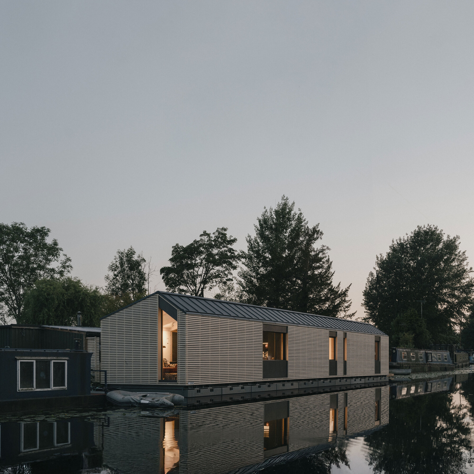 漂浮屋丨英国伦敦丨Tigg + Coll Architects-37