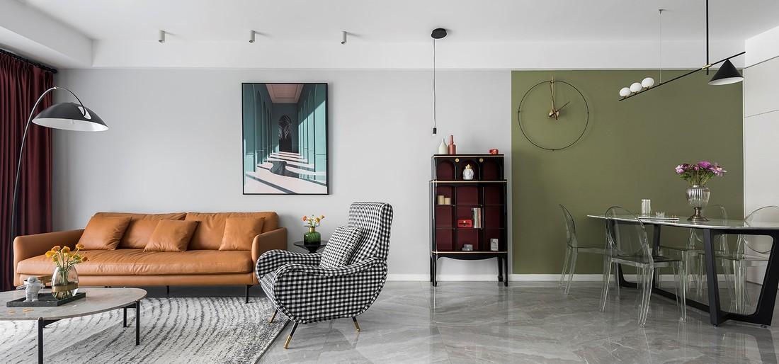 重庆初晨设计丨混搭风格打造舒适生活空间-4