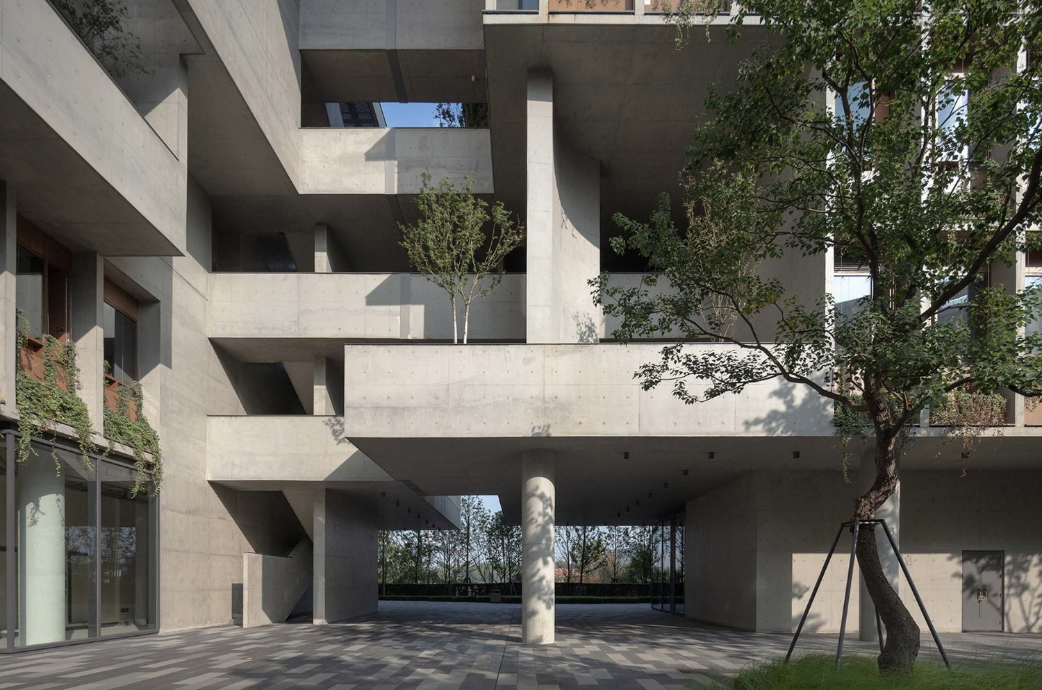 成都麓湖漂浮总部办公楼丨中国成都丨直向建筑-11