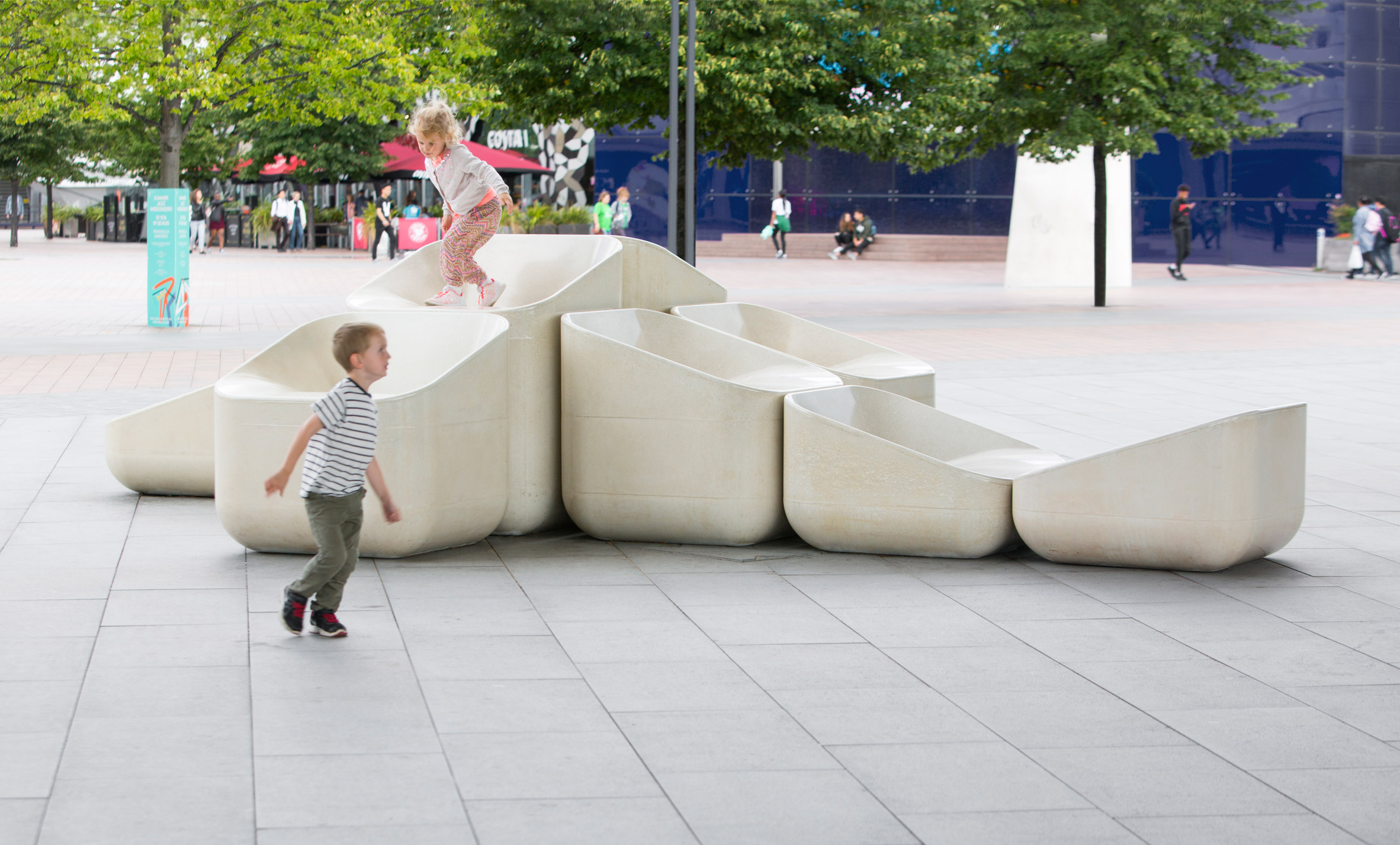 Raw Edges creates concrete armchairs for Greenwich Peninsula-2
