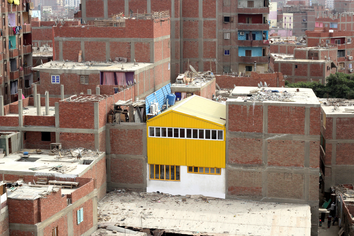 融入社区的 Dawar El Ezba 文化中心-13