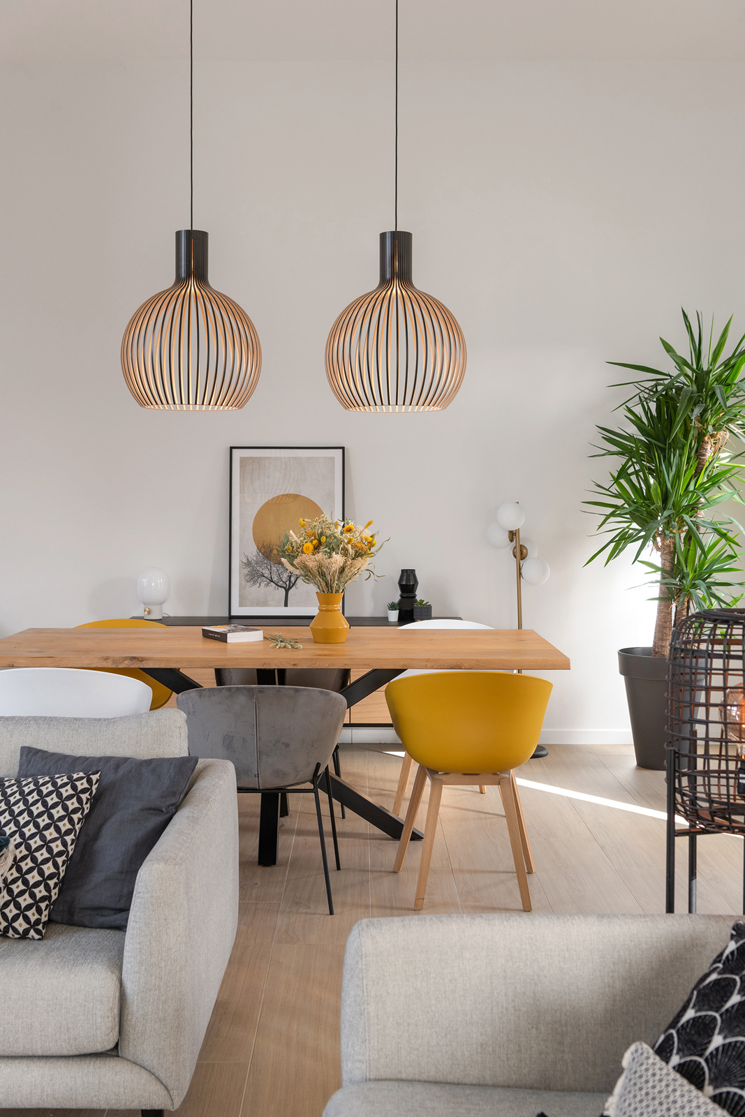 村庄房屋改造成现代别墅项目丨法国丨Soleil Noir（室内建筑师）,Skéa Designer-11