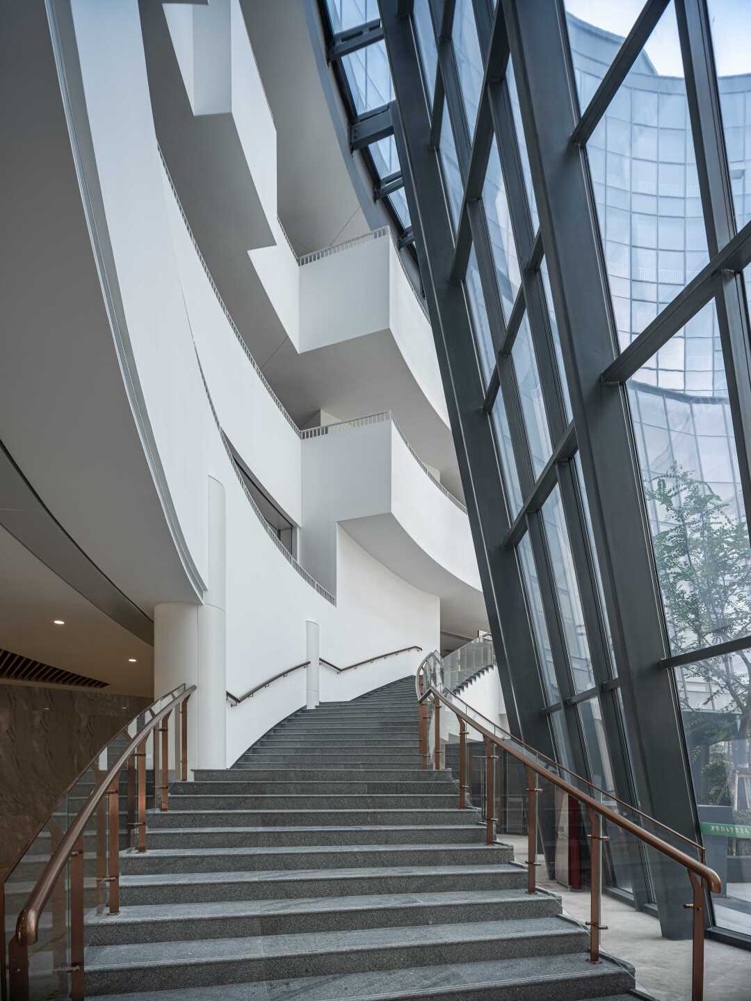 淄博大学城一期图书馆,会堂及学生活动中心丨中国淄博丨清华大学建筑设计研究院有限公司-35