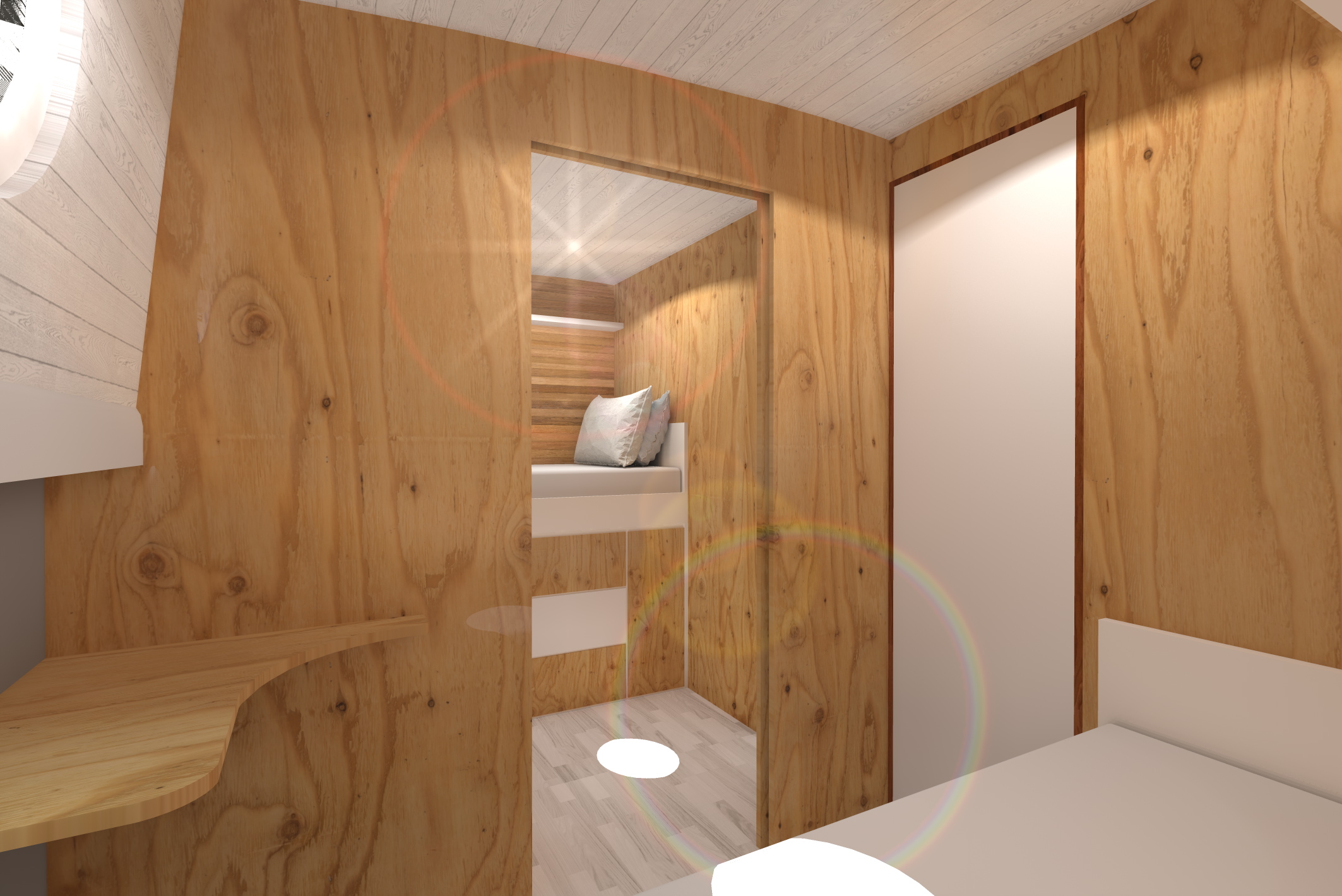 CANAL BOAT WHEELHOUSE concept 2014-21