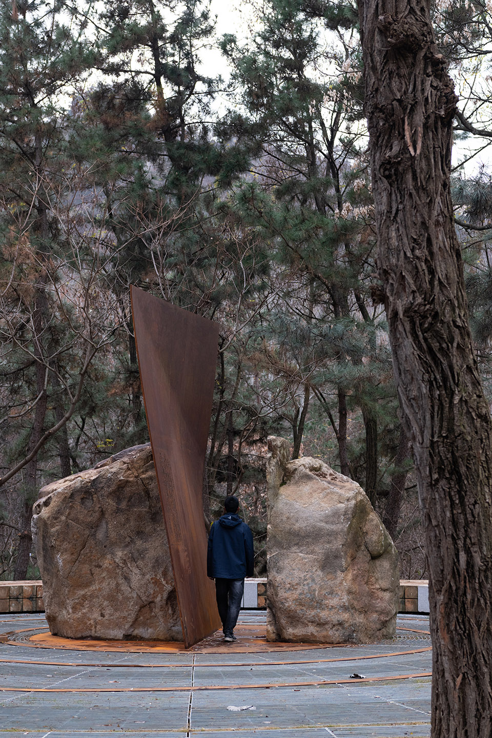 昆嵛山国家级自然保护区林场建立80周年纪念雕塑（烟台金刚碑）丨中国烟台丨大小景观-37