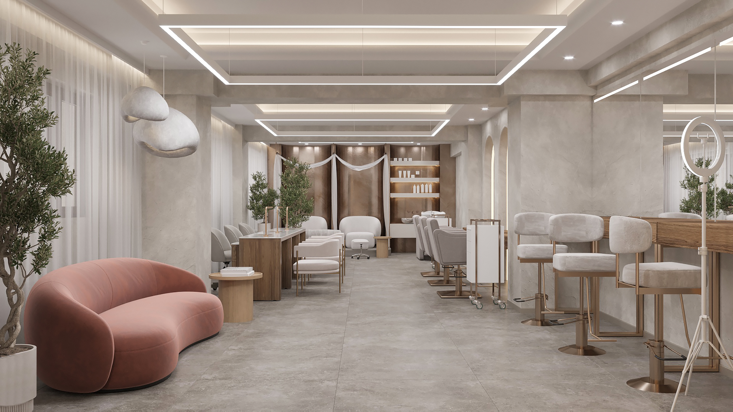 奥 beauté美容沙龙丨LEYLA DESIGN-3