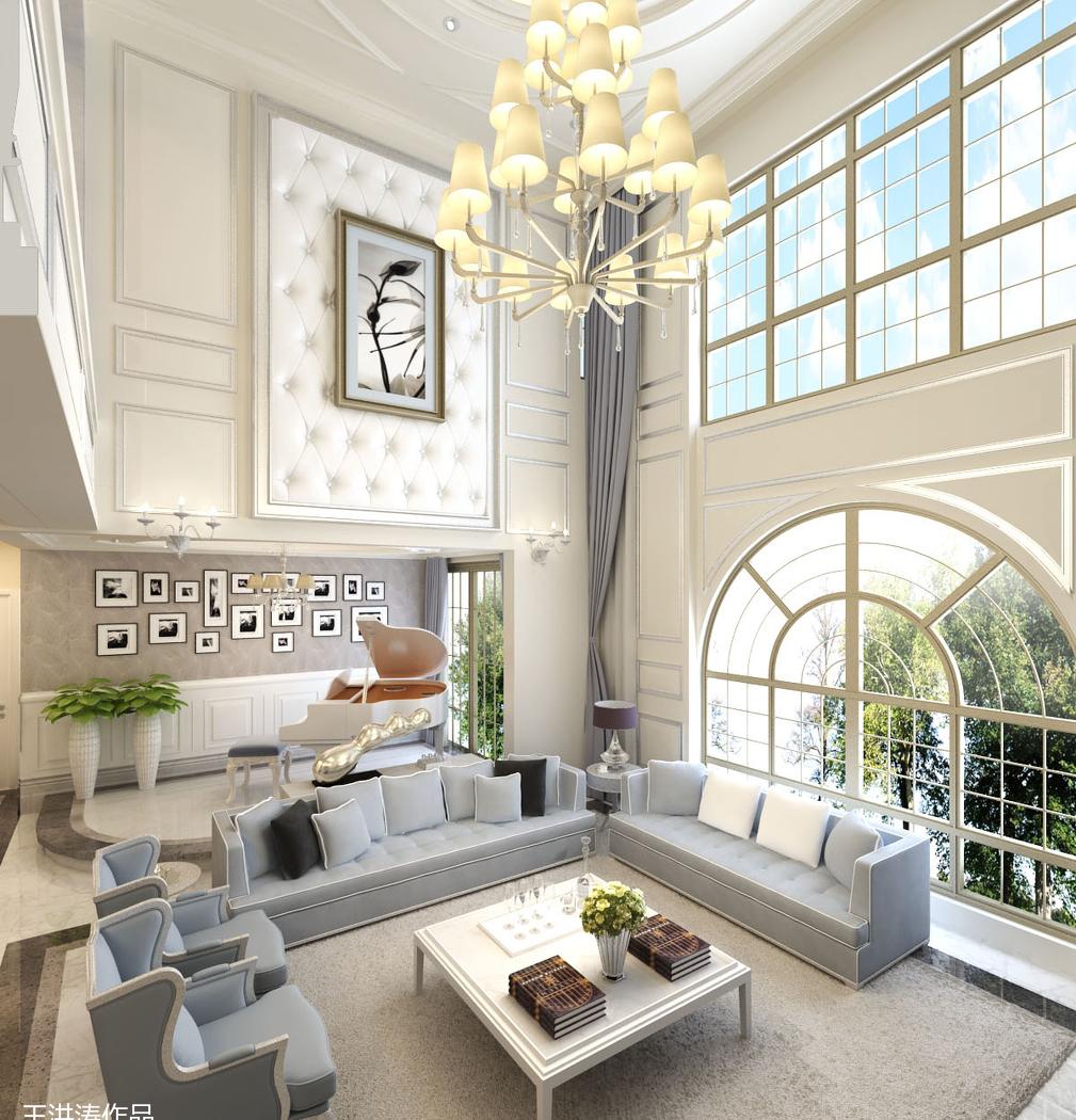 
白色欧式别墅 -5