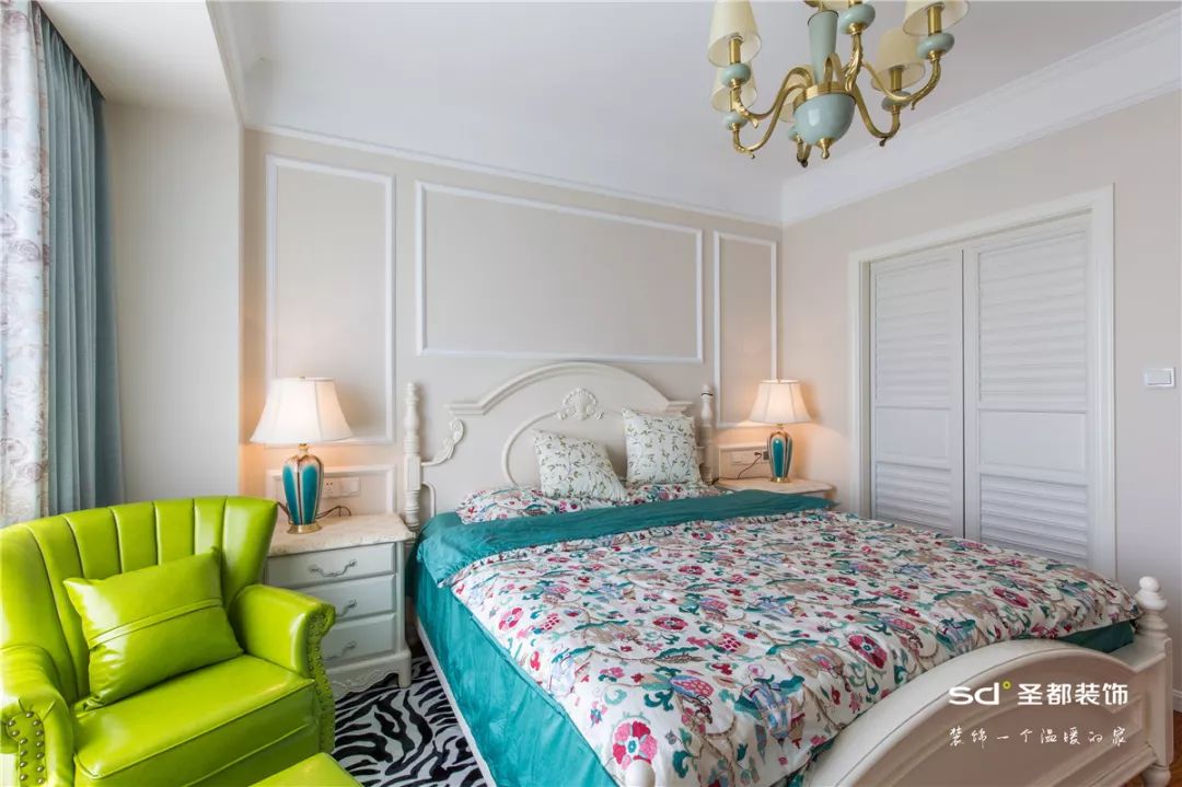 嘉兴南德大院 125㎡简约美式儿童房,设计精巧,亮点纷呈-28