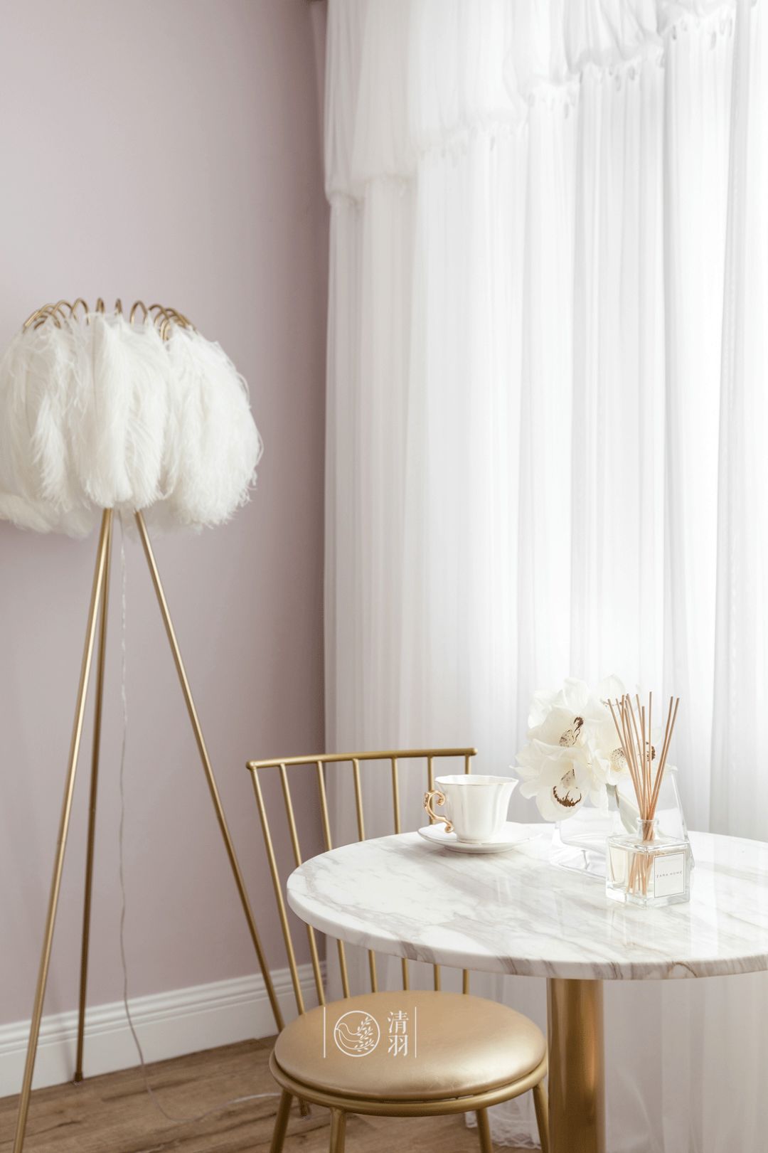 清羽设计打造精致复古布梵良品家居-31