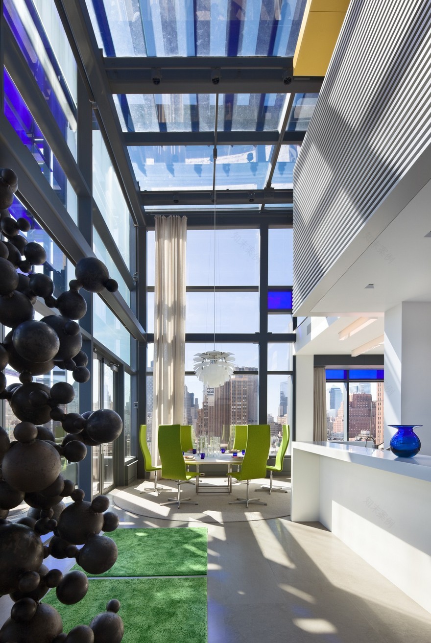 纽约 SOHO 让·努维尔建筑复式公寓,解构立方体设计惊艳-6