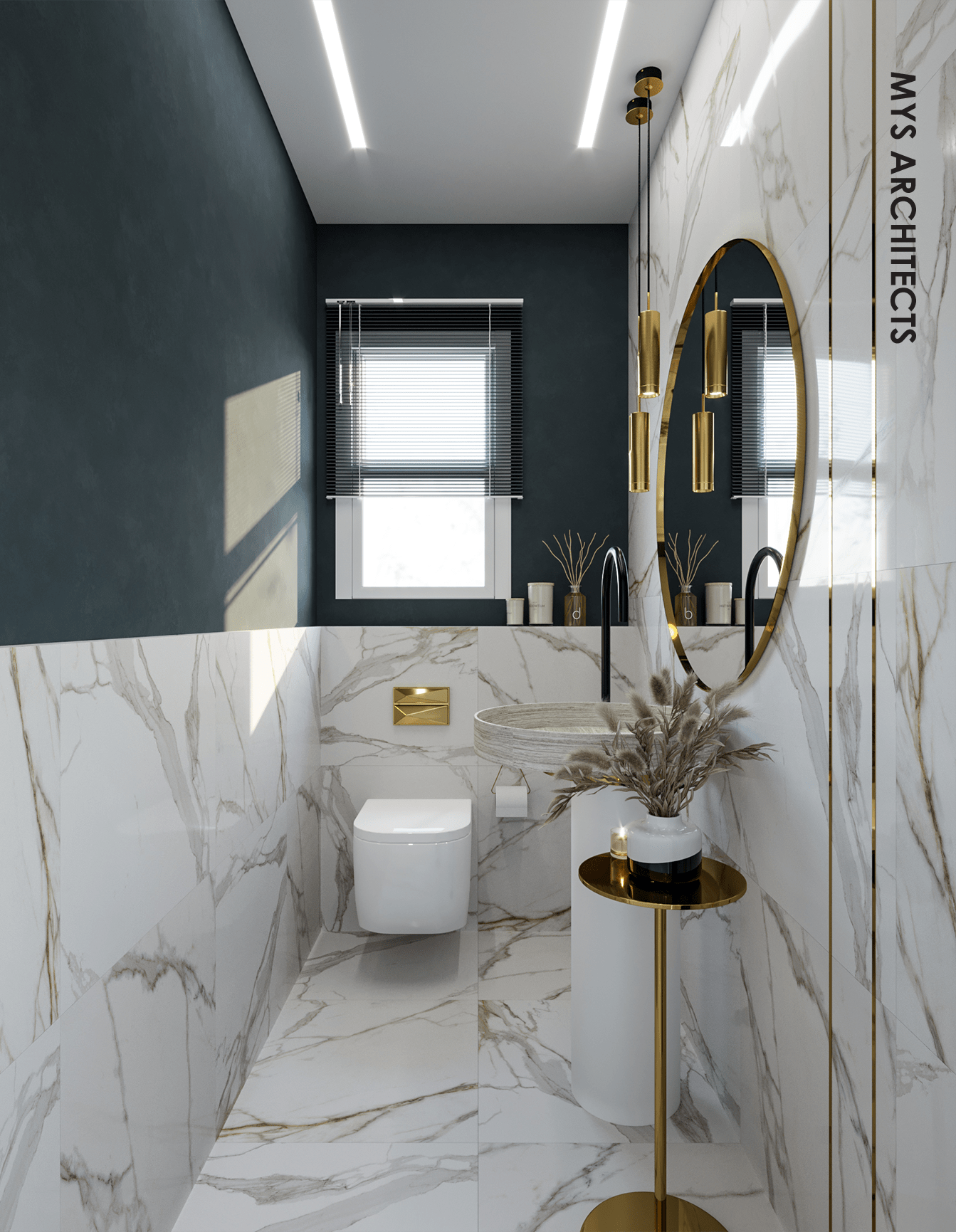 镜面反射度·私人住宅丨EgyptCairo丨MYS Architects-20